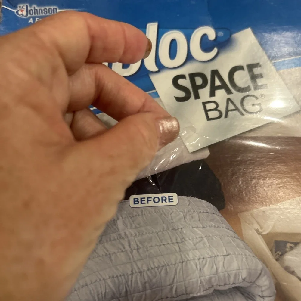 Ziploc Space Bag 2 X-Large Flats Bed & Linen & 1x-large Waterproof Reusable New